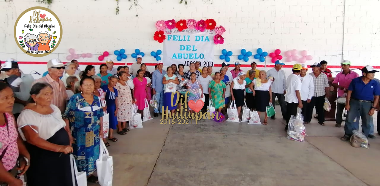 Día de los Abuelitos en Huitiupán